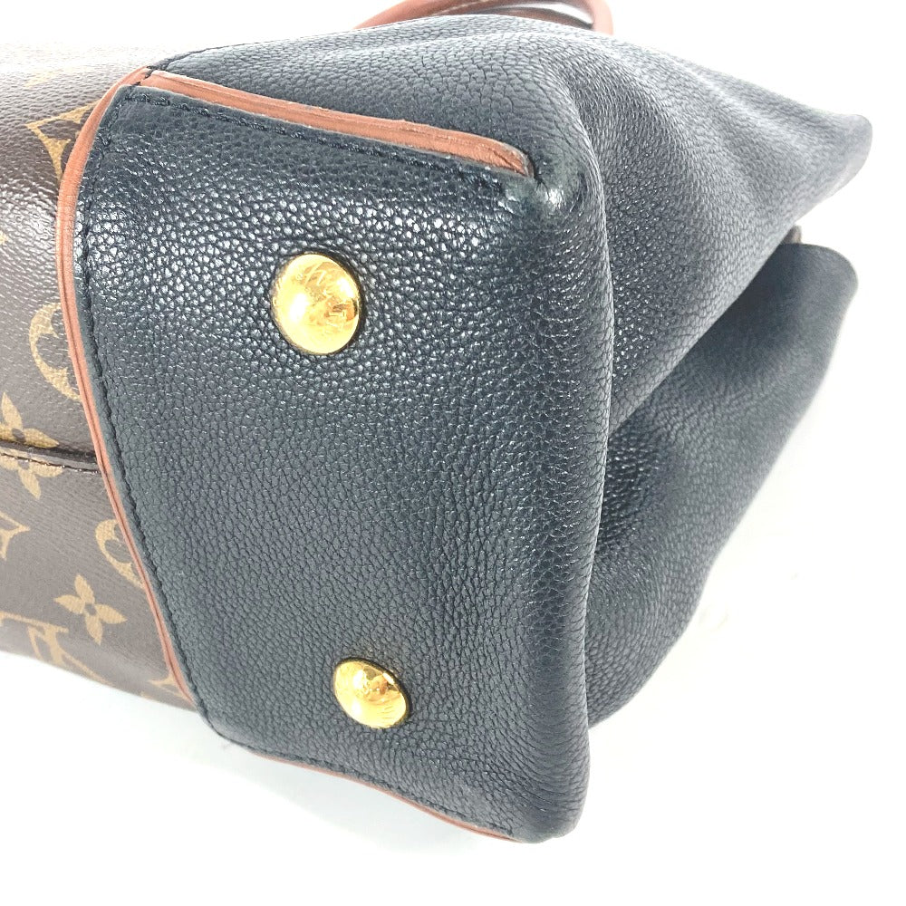 LOUIS VUITTON M40942 モノグラム トートW PM トートバッグ カバン 肩掛け ショルダーバッグ ハンドバッグ モノグラムキャンバス レディース ブラウン