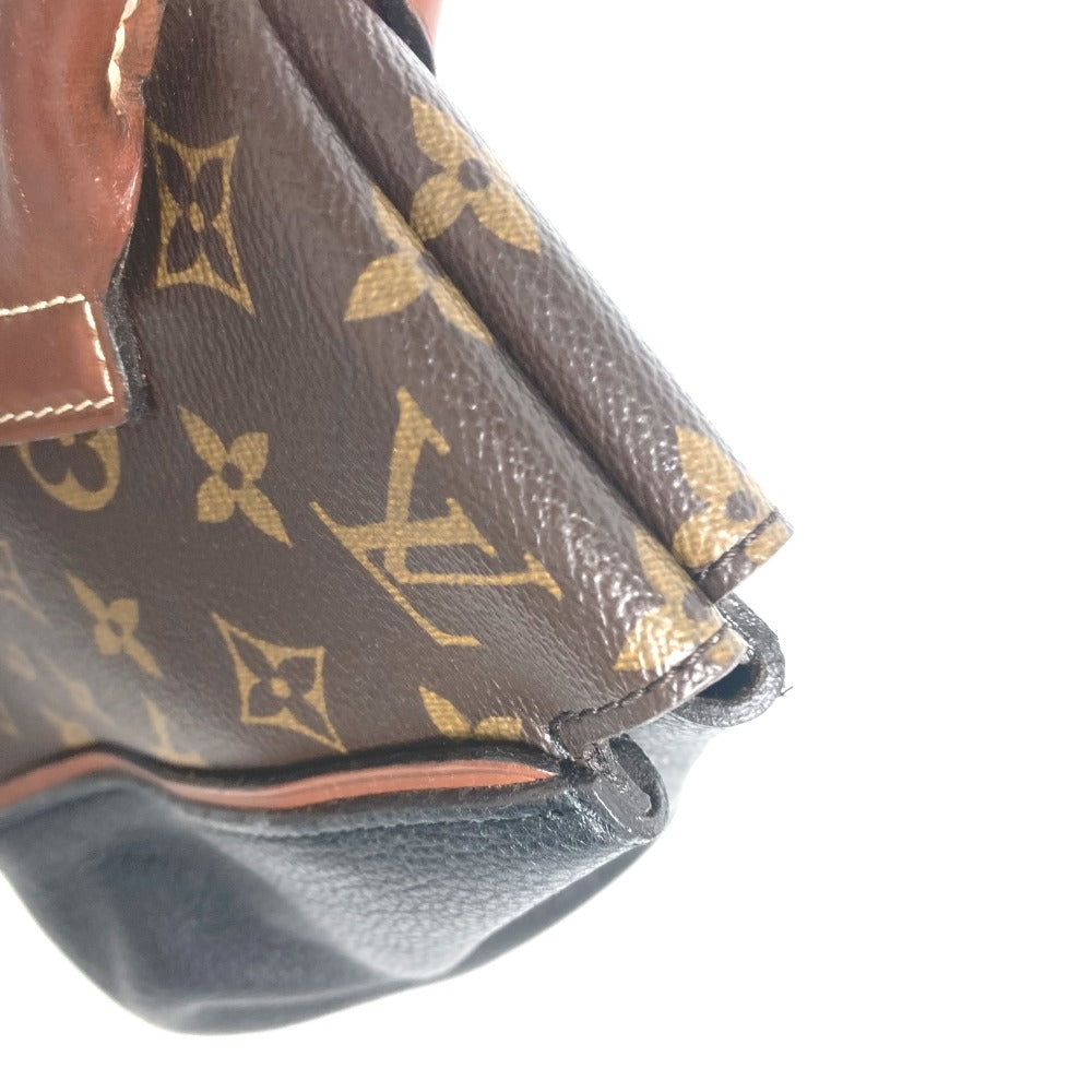 LOUIS VUITTON M40942 モノグラム トートW PM トートバッグ カバン 肩掛け ショルダーバッグ ハンドバッグ モノグラムキャンバス レディース ブラウン