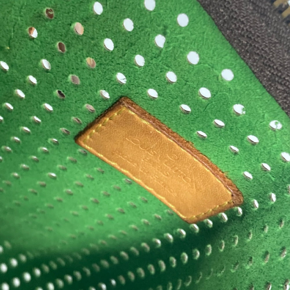 LOUIS VUITTON M95181 モノグラムペルフォ スピーディ30 ミニボストンバッグ カバン ハンドバッグ モノグラムキャンバス レディース ヴェール グリーン