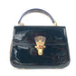 LOUIS VUITTON M53353 モノグラム チェリーウッド PM カバン ハンドバッグ パテントレザー レディース ブラック