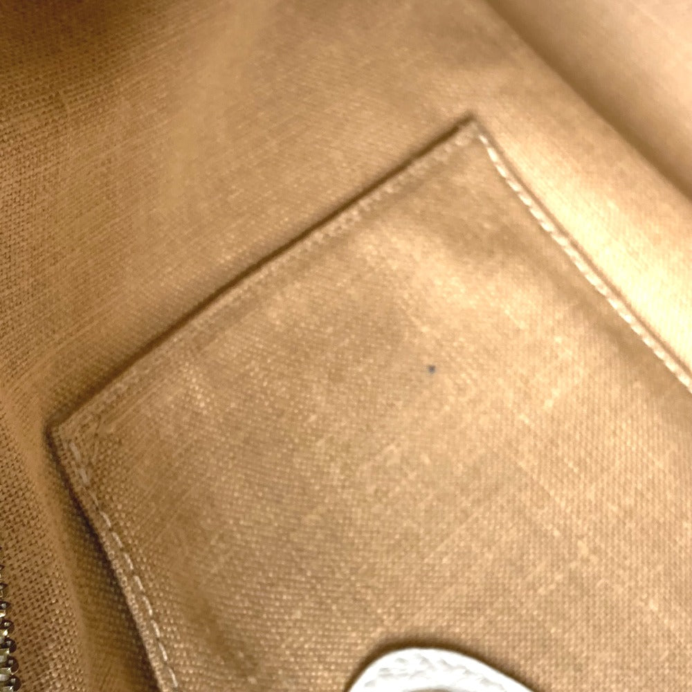 FENDI 8BN167 馬 セレリア ロゴ カバン 肩掛け トートバッグ ショルダーバッグ レザー レディース ホワイト