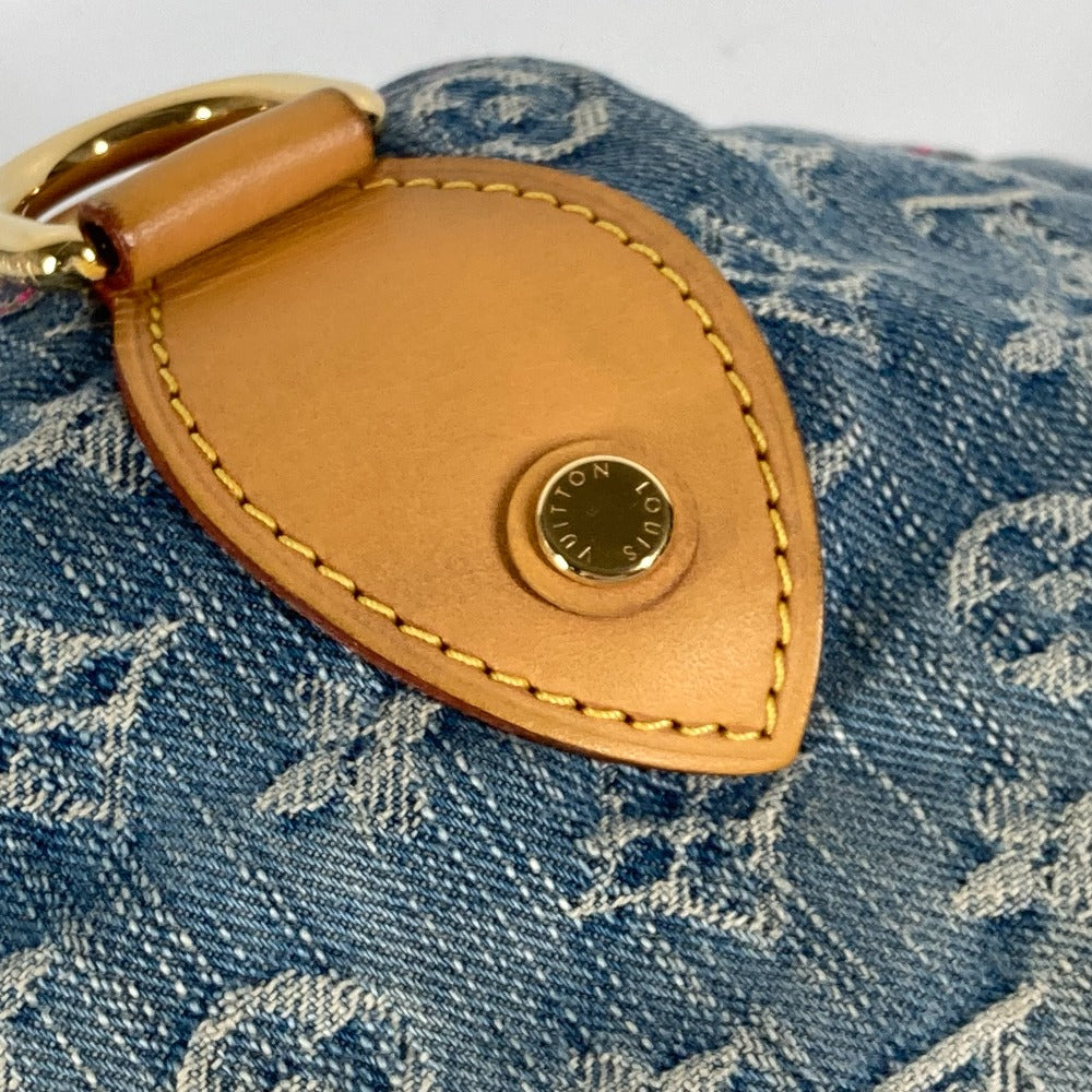 LOUIS VUITTON M93184 モノグラムデニム グラデーション サンバーストPM カバン 肩掛け トートバッグ ショルダーバッグ モノグラムデニム レディース ブルー