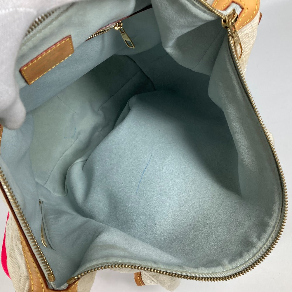 LOUIS VUITTON M93184 モノグラムデニム グラデーション サンバーストPM カバン 肩掛け トートバッグ ショルダーバッグ モノグラムデニム レディース ブルー