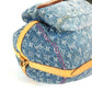 LOUIS VUITTON M93184 モノグラムデニム グラデーション サンバーストPM カバン 肩掛け トートバッグ ショルダーバッグ モノグラムデニム レディース ブルー