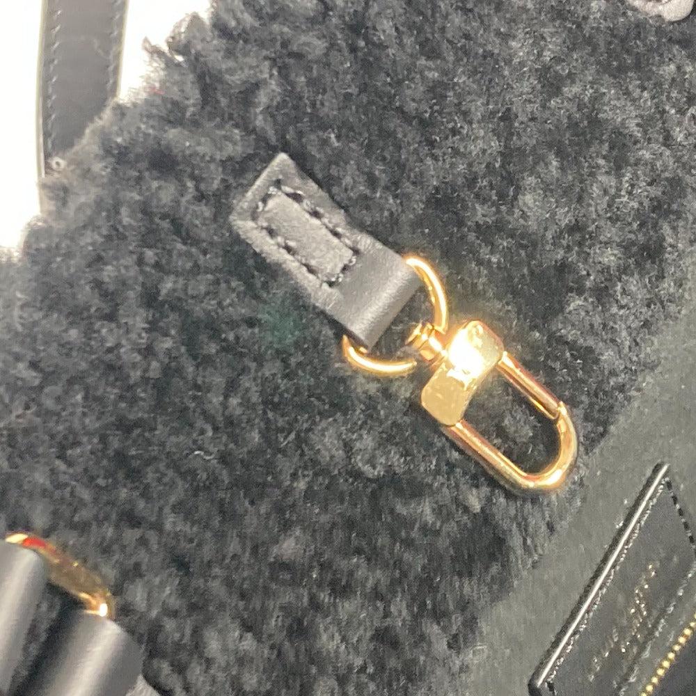 LOUIS VUITTON M55421 モノグラムテディ オンザゴー GM カバン 肩掛け トートバッグ 2WAYバッグ ショルダーバッグ シアリング レディース ブラック