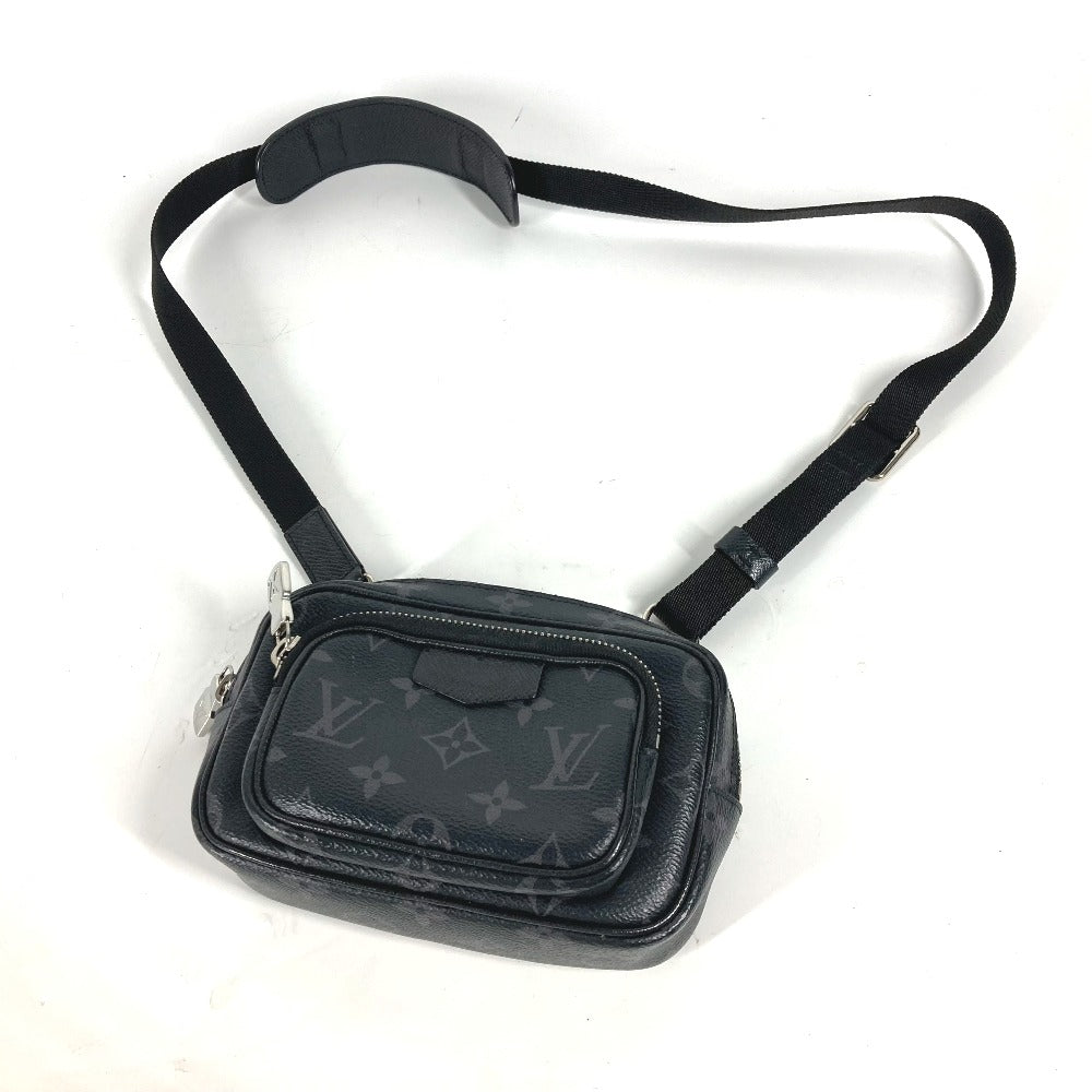 LOUIS VUITTON M30755 モノグラムエクリプス アウドドア ポシェット カバン 斜め掛け ポシェット ショルダーバッグ モノグラムエクリプスキャンバス レディース ブラック