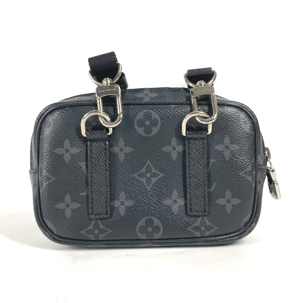 LOUIS VUITTON M30755 モノグラムエクリプス アウドドア ポシェット カバン 斜め掛け ポシェット ショルダーバッグ モノグラムエクリプスキャンバス レディース ブラック