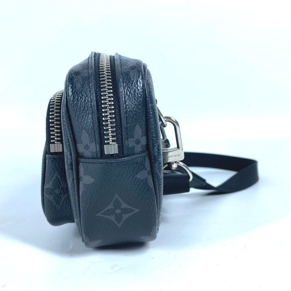 LOUIS VUITTON M30755 モノグラムエクリプス アウドドア ポシェット カバン 斜め掛け ポシェット ショルダーバッグ モノグラムエクリプスキャンバス レディース ブラック