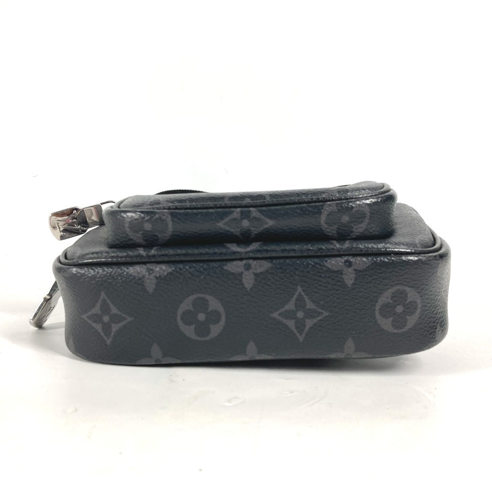 LOUIS VUITTON M30755 モノグラムエクリプス アウドドア ポシェット カバン 斜め掛け ポシェット ショルダーバッグ モノグラムエクリプスキャンバス レディース ブラック