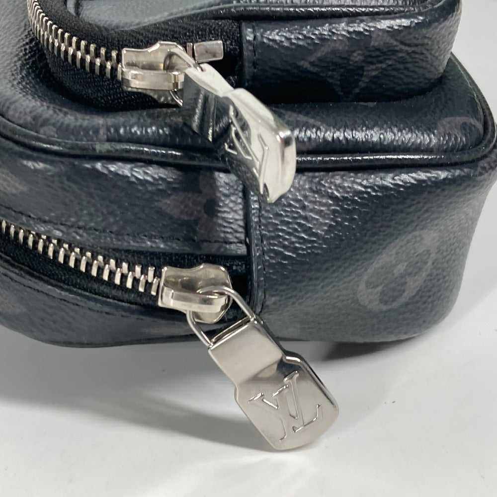 LOUIS VUITTON M30755 モノグラムエクリプス アウドドア ポシェット カバン 斜め掛け ポシェット ショルダーバッグ モノグラムエクリプスキャンバス レディース ブラック