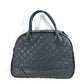 CHANEL 旅行バッグ CC ココマーク マトラッセ キルティング ショルダーバッグ 肩掛け トートバッグ トラベルバッグ ボストンバッグ コーティングキャンバス レディース ブラック