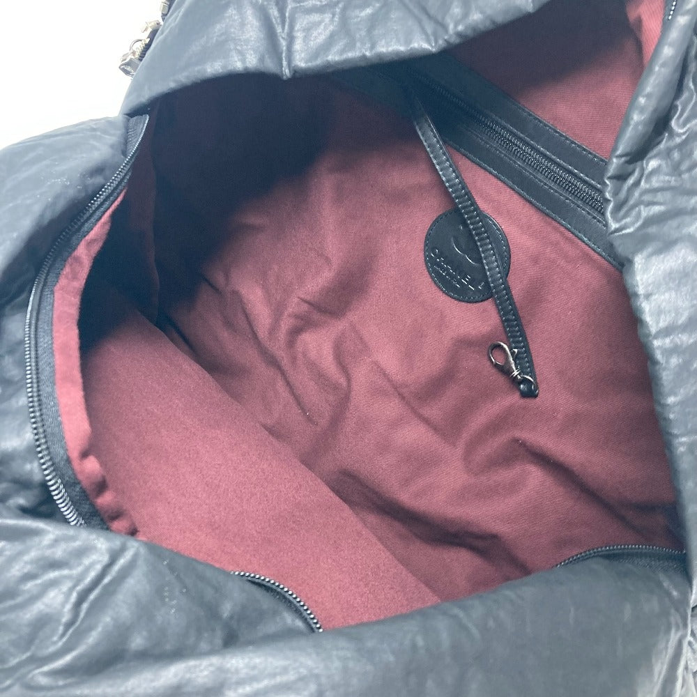 CHANEL 旅行バッグ CC ココマーク マトラッセ キルティング ショルダーバッグ 肩掛け トートバッグ トラベルバッグ ボストンバッグ コーティングキャンバス レディース ブラック