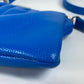 BALENCIAGA 618895 Cloud XS ロゴ クラウド カバン ポーチ バイカラー 2WAYバッグ ショルダーバッグ ポシェット クラッチバッグ レザー レディース ブルー