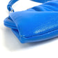 BALENCIAGA 618895 Cloud XS ロゴ クラウド カバン ポーチ バイカラー 2WAYバッグ ショルダーバッグ ポシェット クラッチバッグ レザー レディース ブルー