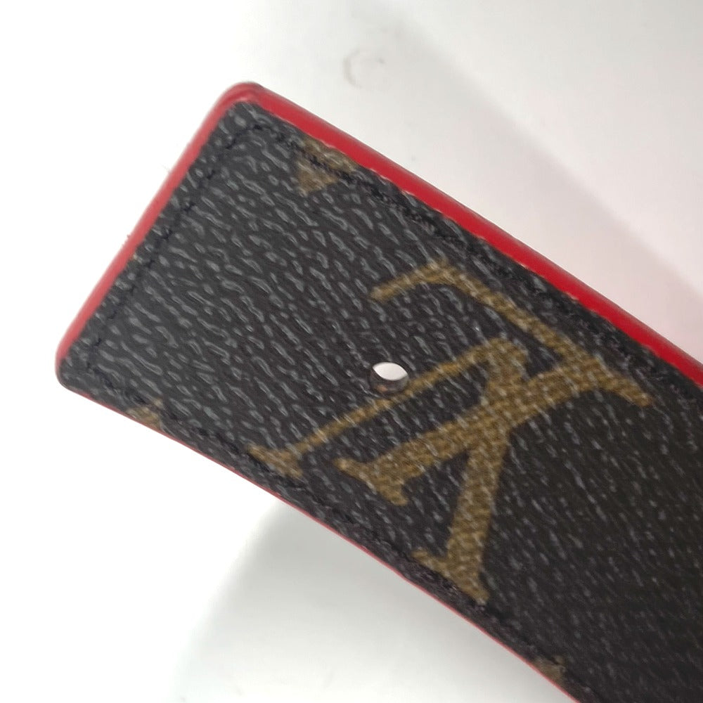 LOUIS VUITTON M0322W モノグラム ベルト・LV イニシャル 30MM リバーシブル アクセサリー ズボン用ベルト ベルト モノグラムキャンバス レディース ルージュ ブラウン