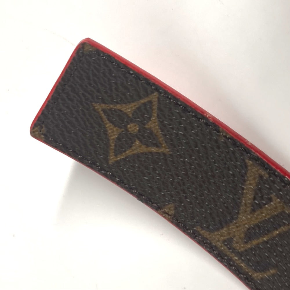LOUIS VUITTON M0322W モノグラム ベルト・LV イニシャル 30MM リバーシブル アクセサリー ズボン用ベルト ベルト モノグラムキャンバス レディース ルージュ ブラウン