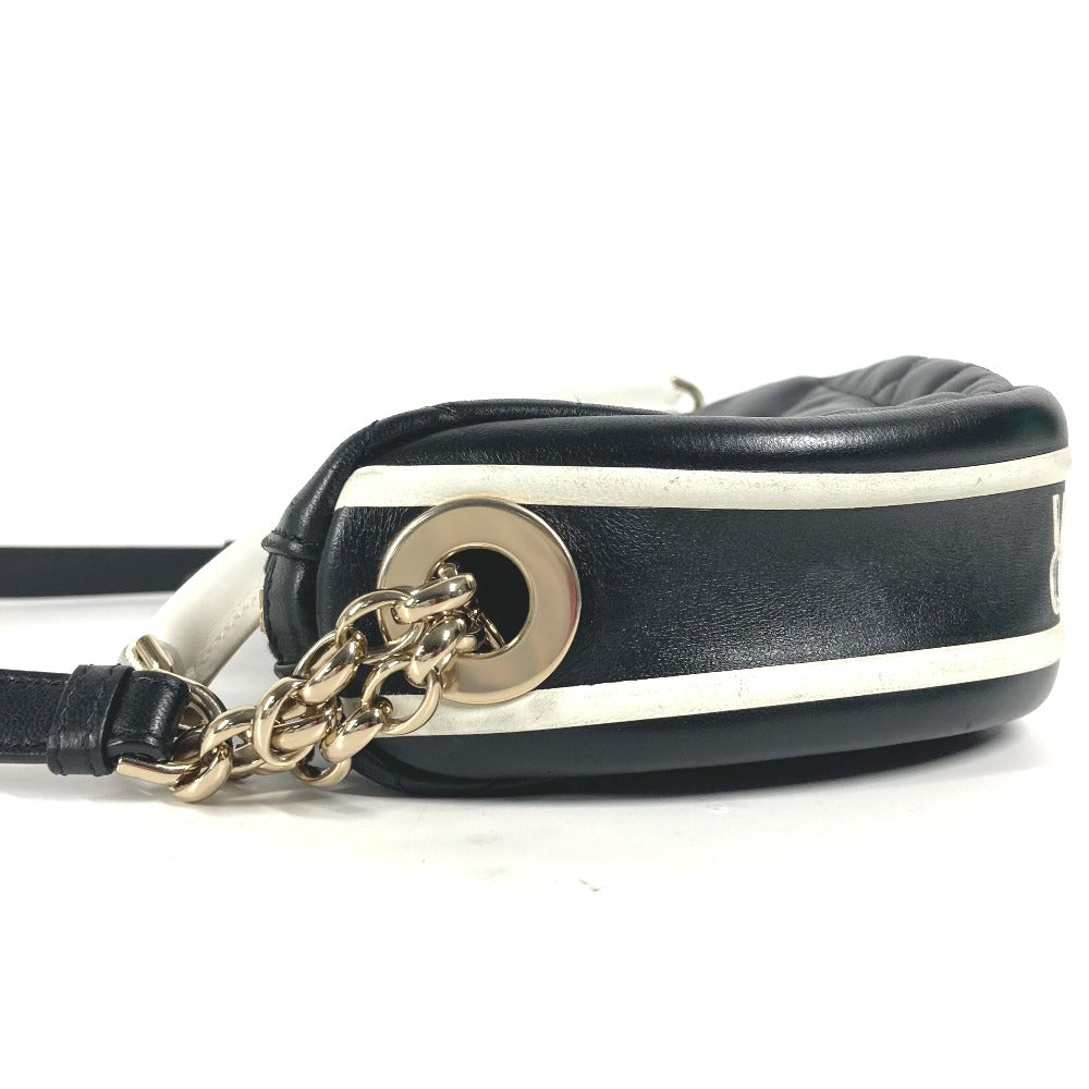 Dior M7200ONOA カナージュ ヴァイブ VIBE ホーボーバッグ　スモール カバン 2WAYバッグ ハンドバッグ 肩掛け ショルダーバッグ レザー レディース ブラック