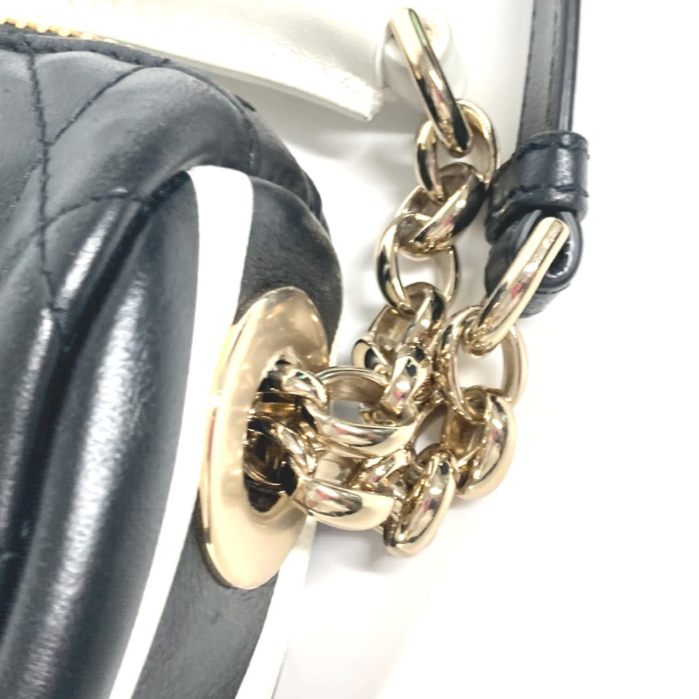 Dior M7200ONOA カナージュ ヴァイブ VIBE ホーボーバッグ　スモール カバン 2WAYバッグ ハンドバッグ 肩掛け ショルダーバッグ レザー レディース ブラック