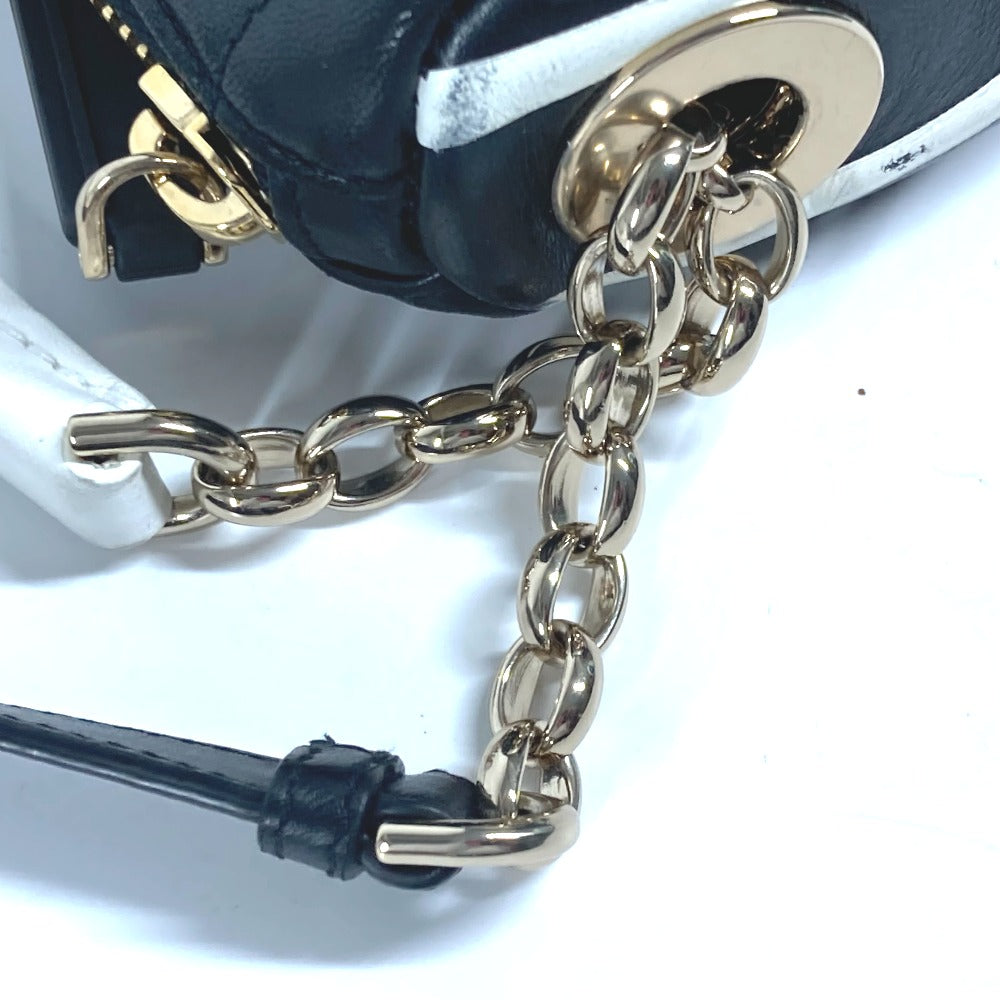 Dior M7200ONOA カナージュ ヴァイブ VIBE ホーボーバッグ　スモール カバン 2WAYバッグ ハンドバッグ 肩掛け ショルダーバッグ レザー レディース ブラック