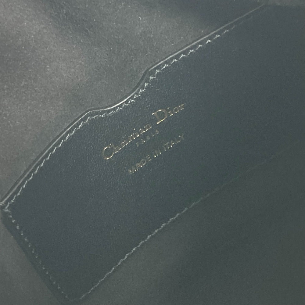 Dior M7200ONOA カナージュ ヴァイブ VIBE ホーボーバッグ　スモール カバン 2WAYバッグ ハンドバッグ 肩掛け ショルダーバッグ レザー レディース ブラック