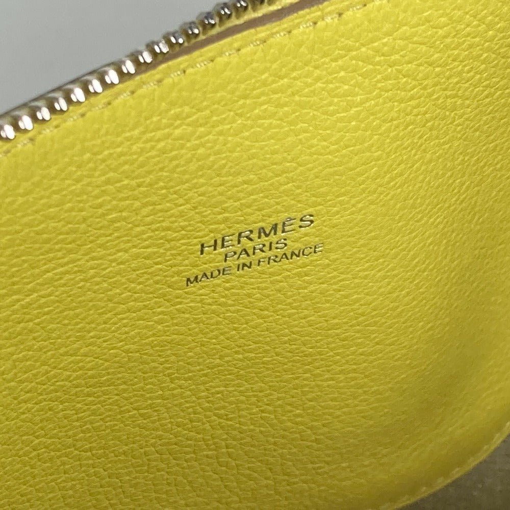 HERMES ショルダーバッグ 肩掛け ボストンバッグ ボリード 45 ボストンバッグ トートバッグ スイフト レディース イエロー