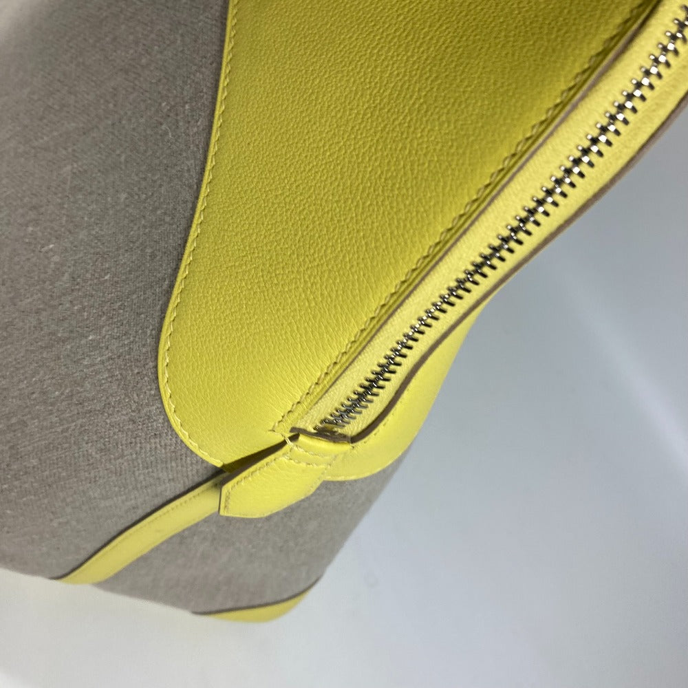 HERMES ショルダーバッグ 肩掛け ボストンバッグ ボリード 45 ボストンバッグ トートバッグ スイフト レディース イエロー