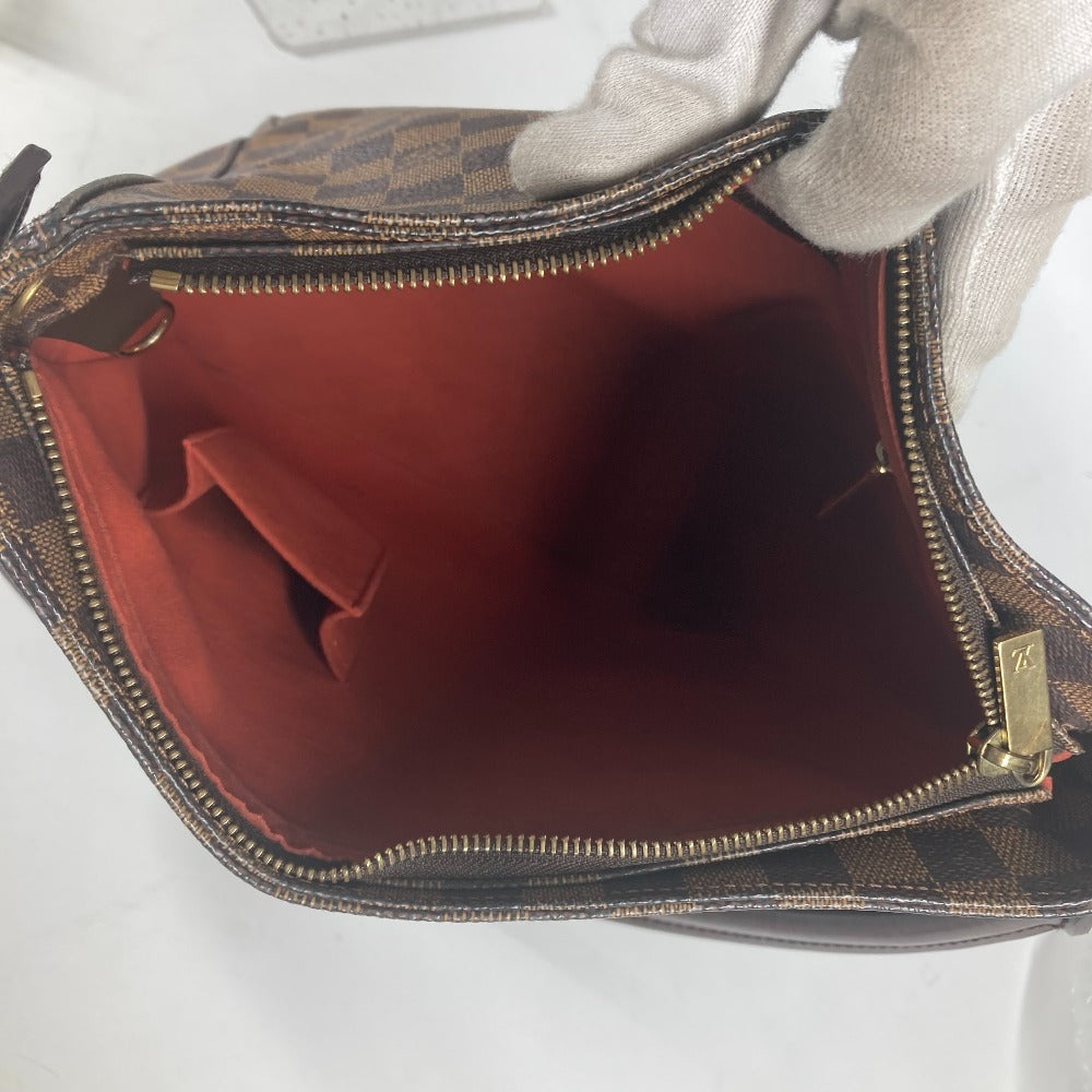 LOUIS VUITTON N51144 ダミエ ルーピングGM カバン 肩掛け ショルダーバッグ ダミエキャンバス レディース エベヌ ブラウン