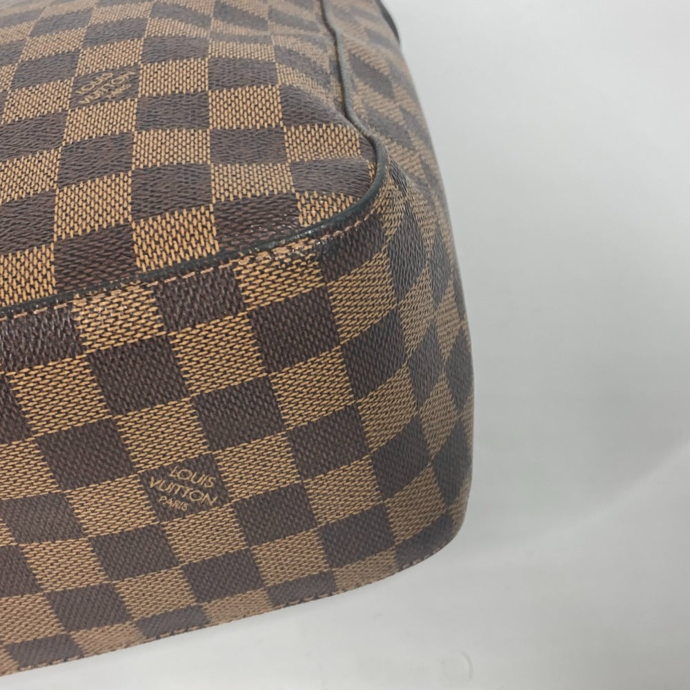 LOUIS VUITTON N51144 ダミエ ルーピングGM カバン 肩掛け ショルダーバッグ ダミエキャンバス レディース エベヌ ブラウン