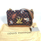 LOUIS VUITTON M44408 モノグラム キャットグラム 猫 サック ツイストMM カバン チェーンバッグ 斜め掛け Wチェーン ショルダーバッグ モノグラムキャンバス レディース ブラウン