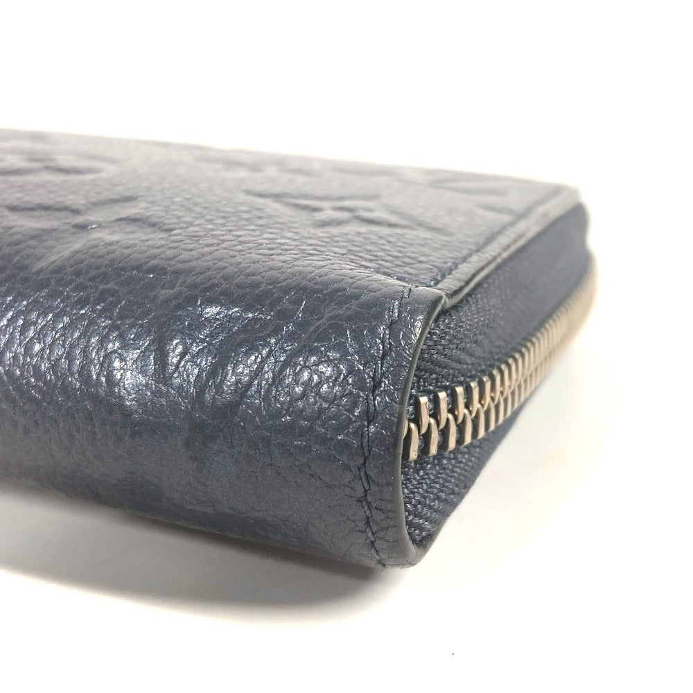 LOUIS VUITTON M80958 モノグラムアンプラント ジッピーウォレット ラウンドファスナー 長財布 モノグラムアンプラントレザー レディース ブルー