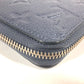 LOUIS VUITTON M80958 モノグラムアンプラント ジッピーウォレット ラウンドファスナー 長財布 モノグラムアンプラントレザー レディース ブルー