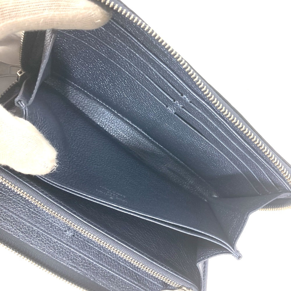 LOUIS VUITTON M80958 モノグラムアンプラント ジッピーウォレット ラウンドファスナー 長財布 モノグラムアンプラントレザー レディース ブルー