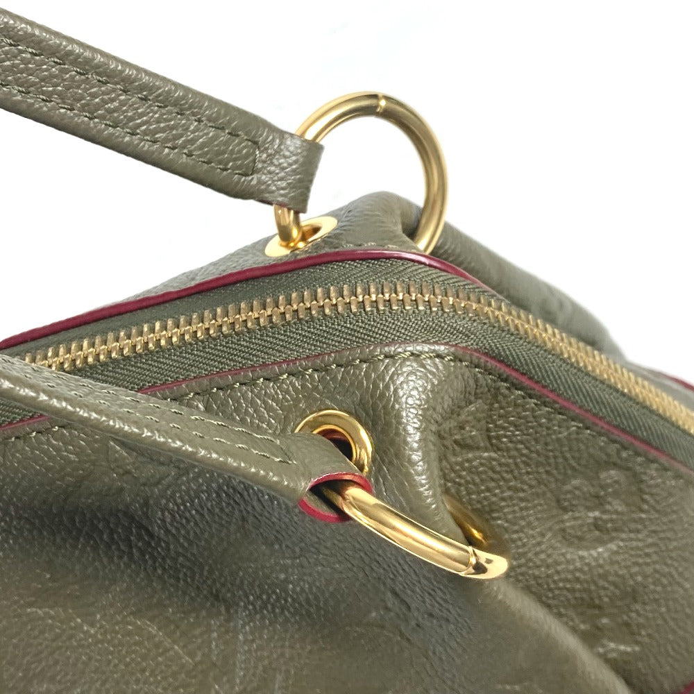 LOUIS VUITTON M43669 モノグラムアンプラント ポンテュPM カバン 肩掛け ショルダーバッグ モノグラムアンプラントレザー レディース カーキファンゴ カーキ