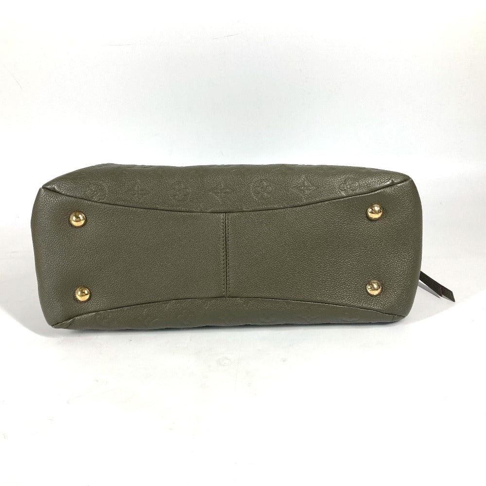 LOUIS VUITTON M43669 モノグラムアンプラント ポンテュPM カバン 肩掛け ショルダーバッグ モノグラムアンプラントレザー レディース カーキファンゴ カーキ