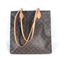 LOUIS VUITTON M45199 モノグラム キャリーイット カバン 肩掛け トートバッグ 縦型 ショルダーバッグ モノグラムキャンバス レディース ブラウン