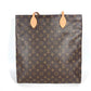 LOUIS VUITTON M45199 モノグラム キャリーイット カバン 肩掛け トートバッグ 縦型 ショルダーバッグ モノグラムキャンバス レディース ブラウン