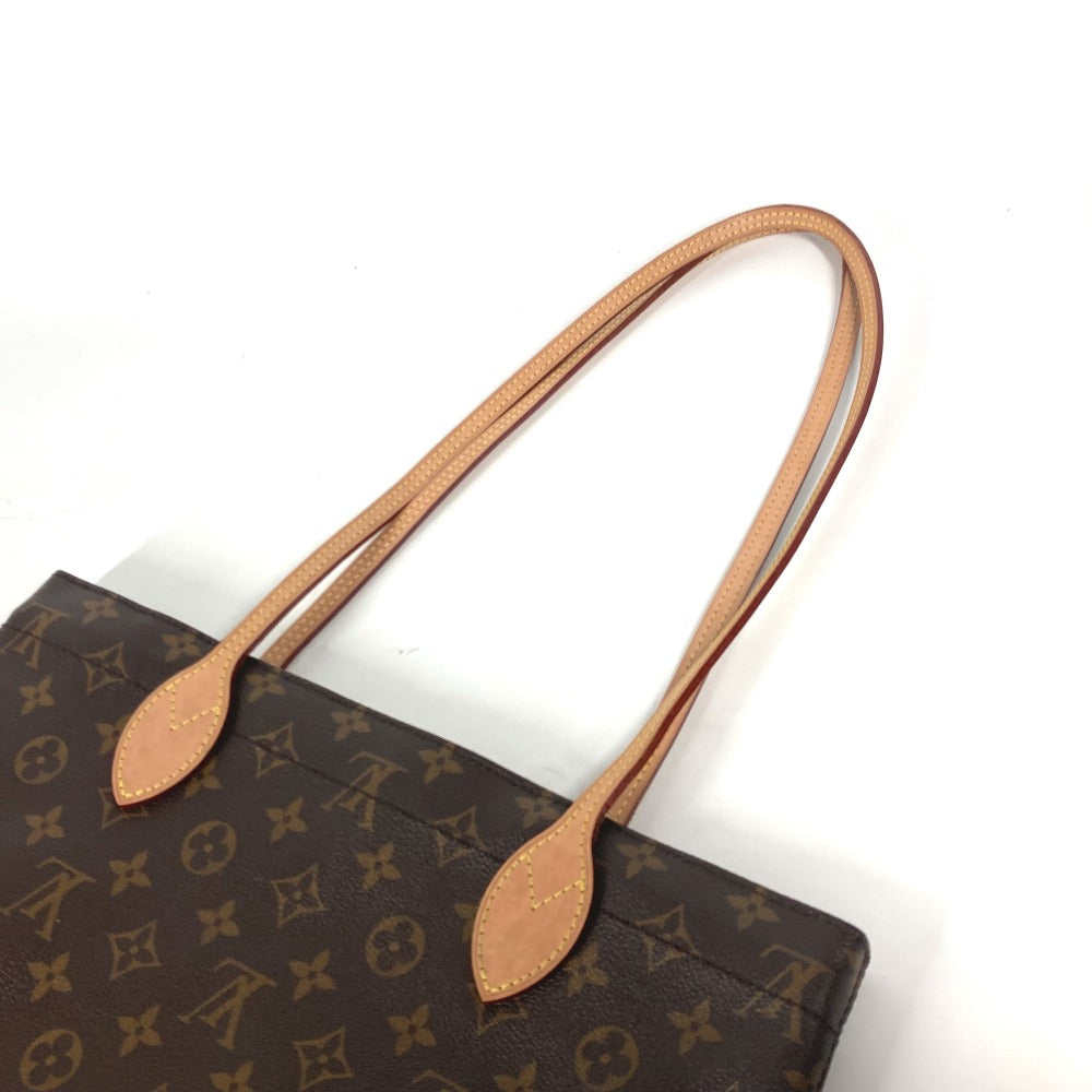 LOUIS VUITTON M45199 モノグラム キャリーイット カバン 肩掛け トートバッグ 縦型 ショルダーバッグ モノグラムキャンバス レディース ブラウン