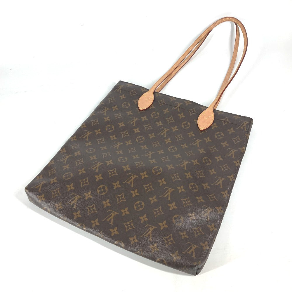 LOUIS VUITTON M45199 モノグラム キャリーイット カバン 肩掛け トートバッグ 縦型 ショルダーバッグ モノグラムキャンバス レディース ブラウン