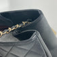 CHANEL A93795 CC ココマーク アフィニティ マトラッセ キルティング 2WAYバッグ トートバッグ 斜め掛け チェーン ショルダーバッグ キャビアスキン レディース ブラック