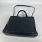 CHANEL A93795 CC ココマーク アフィニティ マトラッセ キルティング 2WAYバッグ トートバッグ 斜め掛け チェーン ショルダーバッグ キャビアスキン レディース ブラック