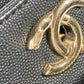CHANEL A93795 CC ココマーク アフィニティ マトラッセ キルティング 2WAYバッグ トートバッグ 斜め掛け チェーン ショルダーバッグ キャビアスキン レディース ブラック