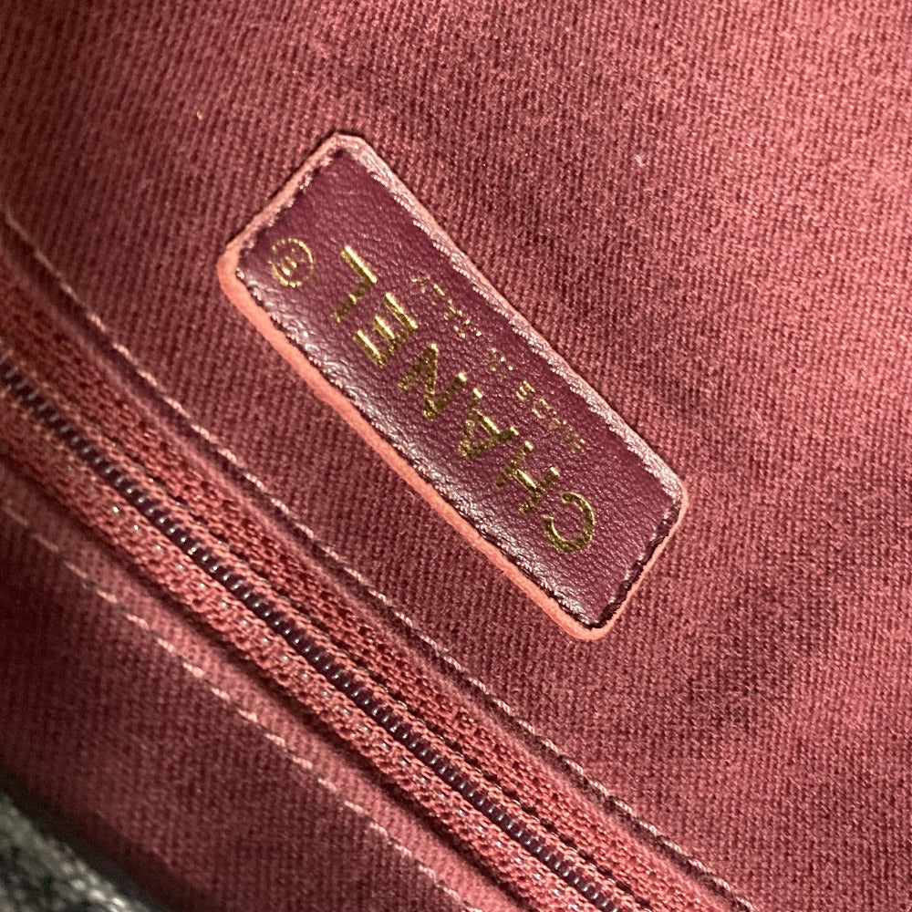 CHANEL A93795 CC ココマーク アフィニティ マトラッセ キルティング 2WAYバッグ トートバッグ 斜め掛け チェーン ショルダーバッグ キャビアスキン レディース ブラック