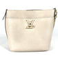 LOUIS VUITTON M24638 ロックミー ロック&ウォーク 2WAY カバン 肩掛け ショルダーバッグ レザー レディース クオーツ アイボリー