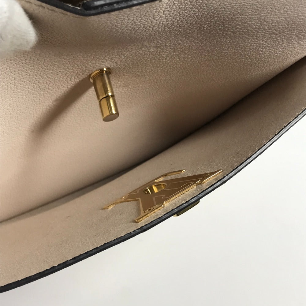 LOUIS VUITTON M24638 ロックミー ロック&ウォーク 2WAY カバン 肩掛け ショルダーバッグ レザー レディース クオーツ アイボリー