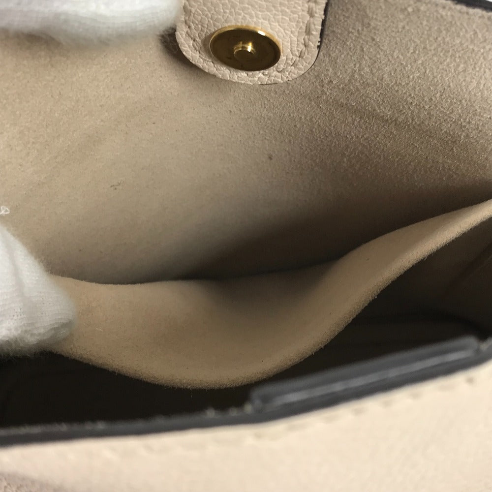 LOUIS VUITTON M24638 ロックミー ロック&ウォーク 2WAY カバン 肩掛け ショルダーバッグ レザー レディース クオーツ アイボリー