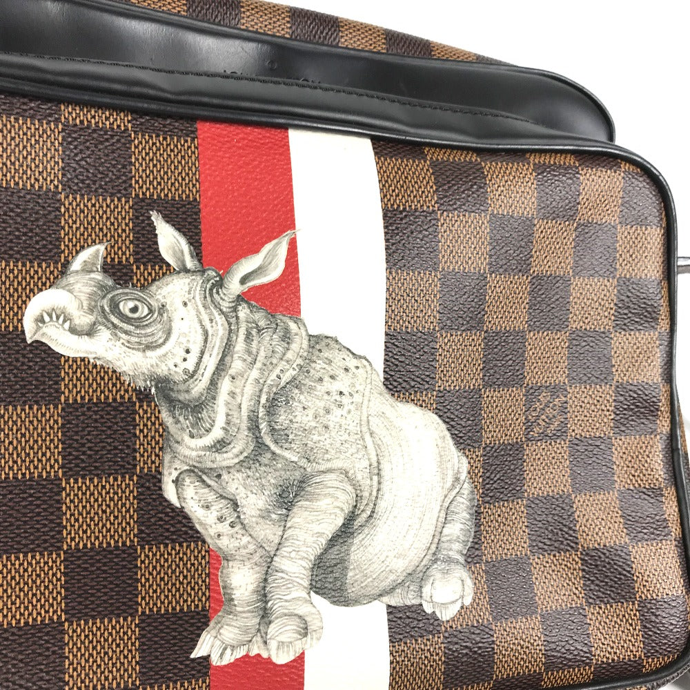 LOUIS VUITTON N42704 ダミエ ディノス・チャップマン ナイルPM カバン 肩掛け ショルダーバッグ ダミエキャンバス ユニセックス エベヌ ブラウン