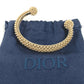 Dior B1735WOMMT アクセサリー バングル メタル レディース ゴールド