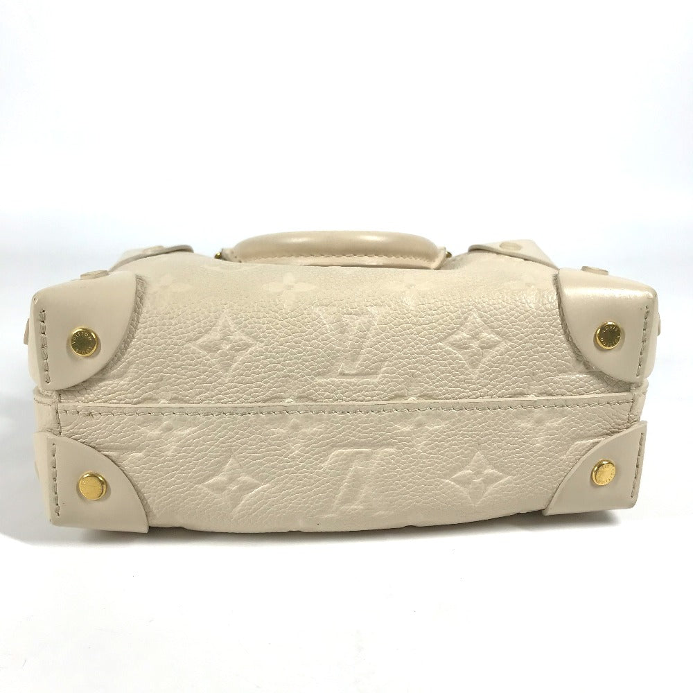 LOUIS VUITTON M45394 モノグラムアンプラント プティットマル スープル 2WAY ハンドバッグ ショルダーバッグ モノグラムアンプラントレザー レディース クレーム ホワイト