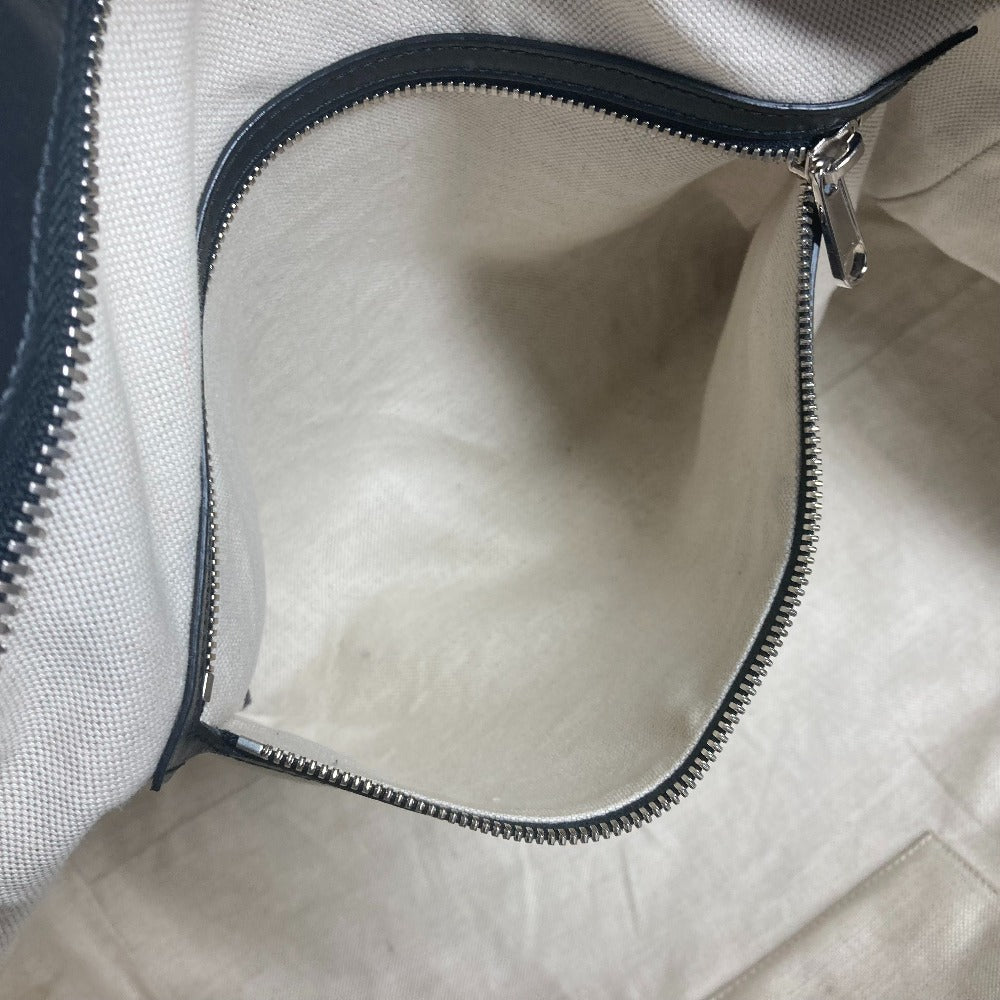GUCCI 625772 肩掛け ショルダーバッグ ボストンバッグ GGエンボス トートバッグ レザー ユニセックス ブラック