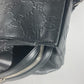 GUCCI 625772 肩掛け ショルダーバッグ ボストンバッグ GGエンボス トートバッグ レザー ユニセックス ブラック